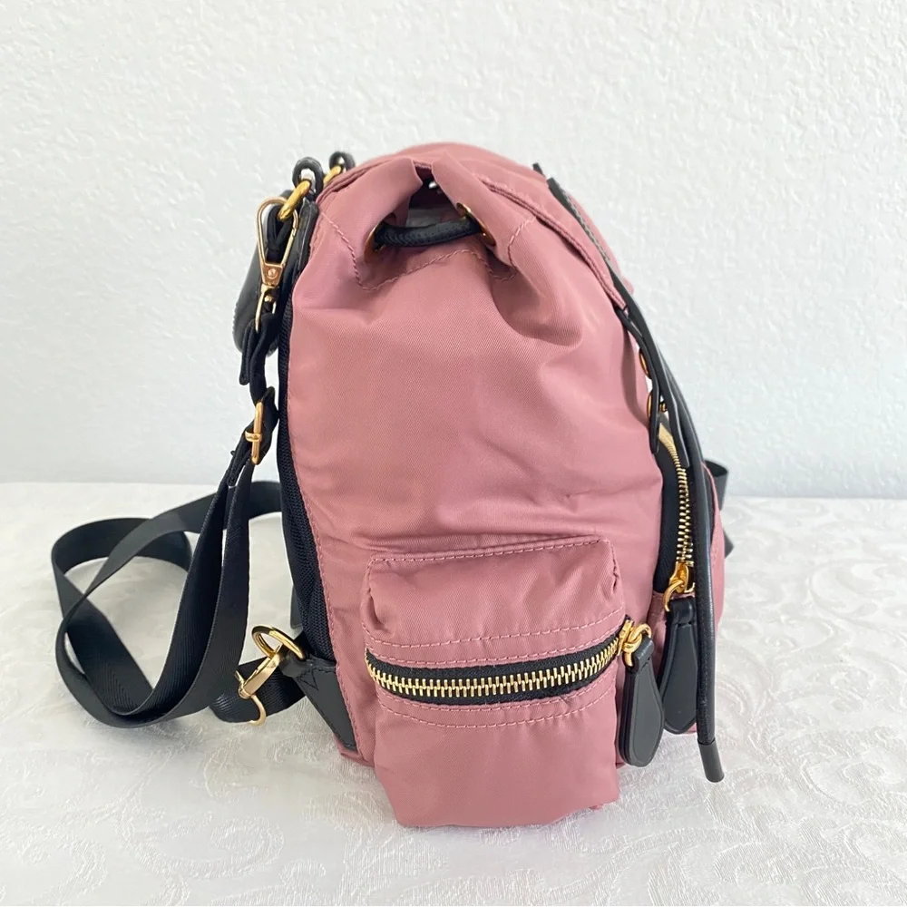Burberry small Pink nylon Backpack